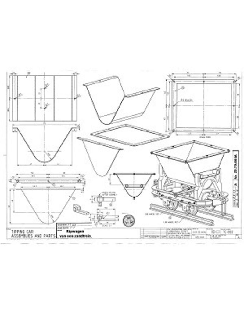 NVM 20.79.001/A Kipwagen voor zandtrein, voor Spoor 1