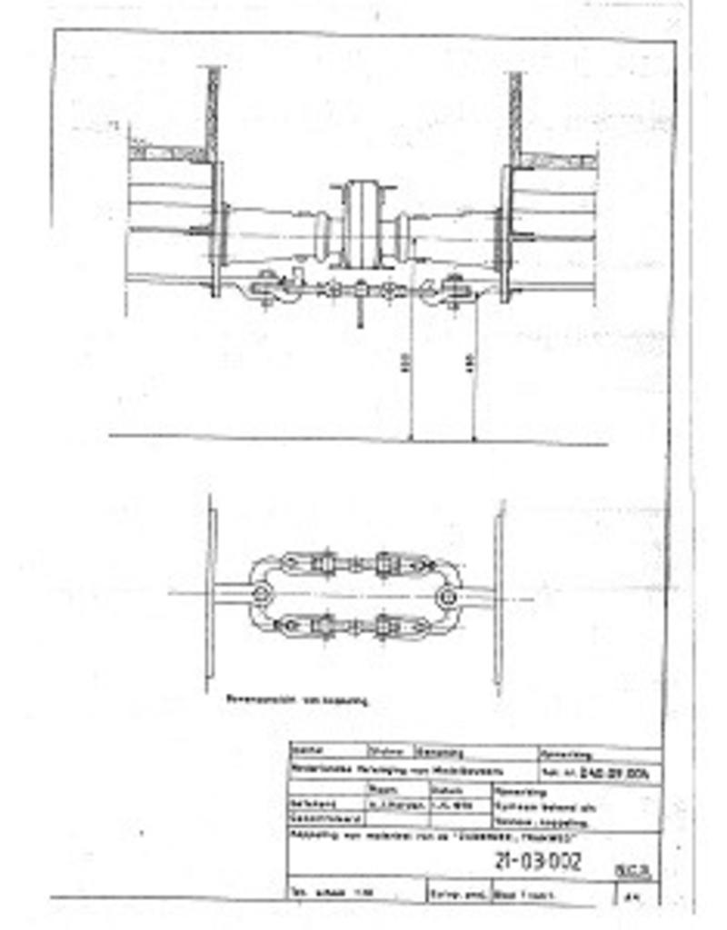MBT 21.03.002 trekwerk voor trammaterieel Zuiderzeetramweg; Vicinaux-koppeling