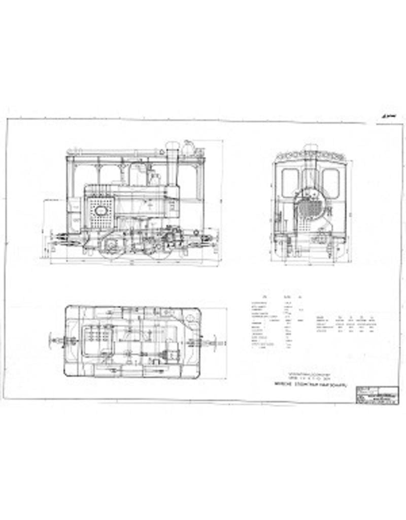 MBT 26.70.001 stoomtramlocomotief Gooische Stoomtram 1,2,5,7-10