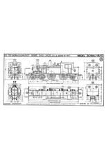 MBT Stoomlocomotief NS 5401 - 5405 - Bouwtekening Schaal 1 : 40 (29.00.601)