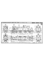 MBT Stoomlocomotief NS 5701 - 5706 - Bouwtekening Schaal 1 : 40 (29.00.602)