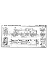 MBT Dampflokomotive NS 5806 - 5812 - Bauzeichnung Maßstab 1 : 40 (29.00.603)