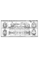 MBT Stoomlocomotief NS 6001 - 6026 - Bouwtekening Schaal 1 : 40 (29.00.604)