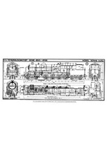 MBT Stoomlocomotief NS 6301 - 6322 - Bouwtekening Schaal 1 : 40 (29.00.605)