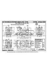 MBT Dampflokomotive NS 6720 - 6737 - Bauzeichnung Maßstab 1 : 40 (29.00.606)