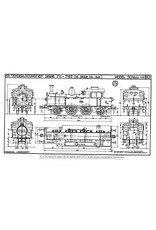 MBT Stoomlocomotief NS 7111 - 7125 - Bouwtekening Schaal 1 : 40 (29.00.607)