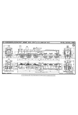 MBT Dampflokomotive NS 3201 - 3247 - Bauzeichnung Maßstab 1 : 40 (29.00.610)