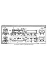 MBT Dampflokomotive NS 1901 - 1940 - Bauzeichnung Maßstab 1 : 40 (29.00.613)