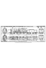 MBT Dampflokomotive NCS 71 - 74 (NS 3601 - 3604) - Bauzeichnung Maßstab 1 : 40 (29.00.617)