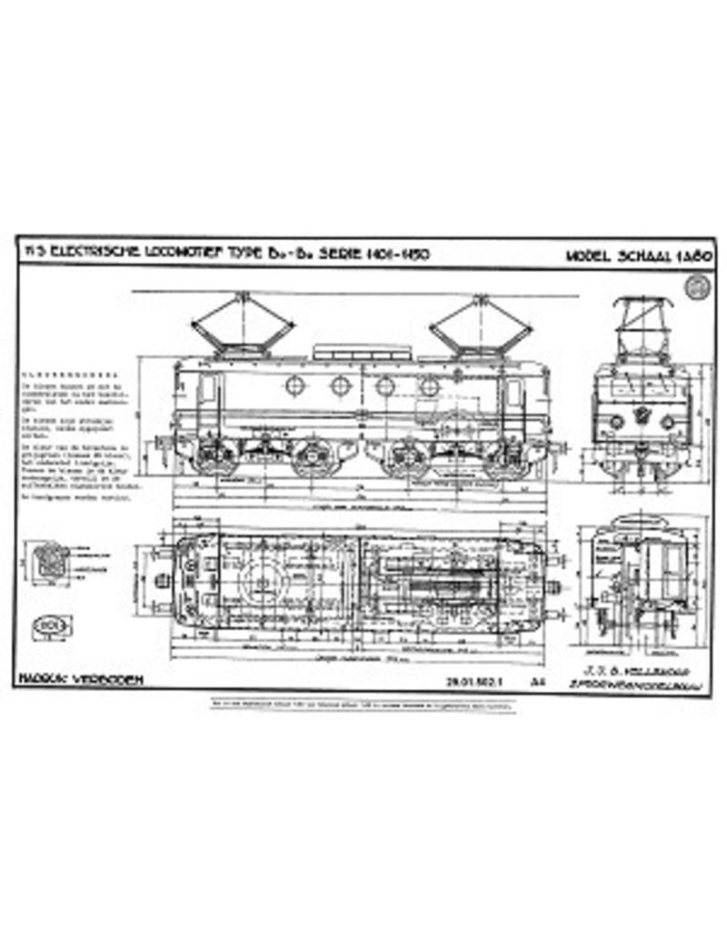 MBT 29.01.502 Electric locomotive NS series 1100