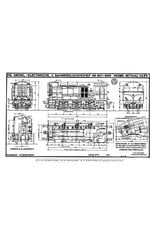 MBT DE locomotive NS series 601 - 665 - Construction Drawing Scale 1 : 40 (29.02.574)