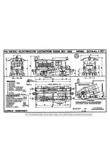 MBT DE-lok NS 201 - 369 - Bouwtekening Schaal 1 : 40 (29.02.577)