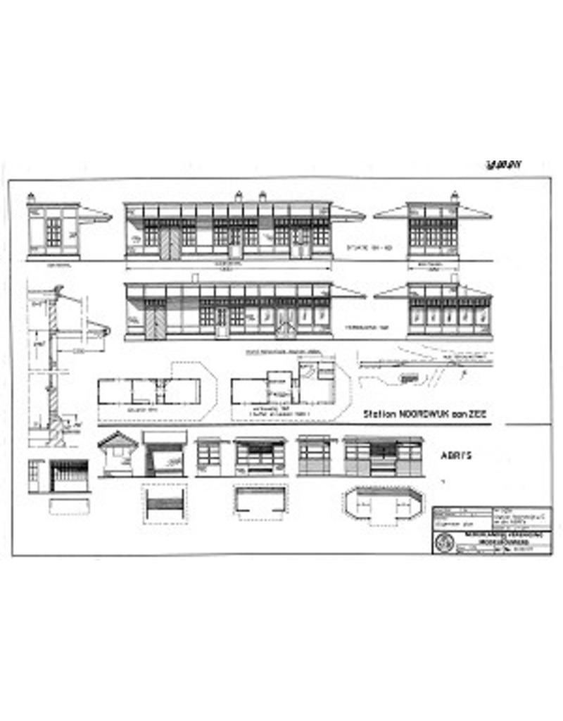 MBT 30.00.011 Bahnhof NZH Noordwijk aan Zee und diverse Unterstände