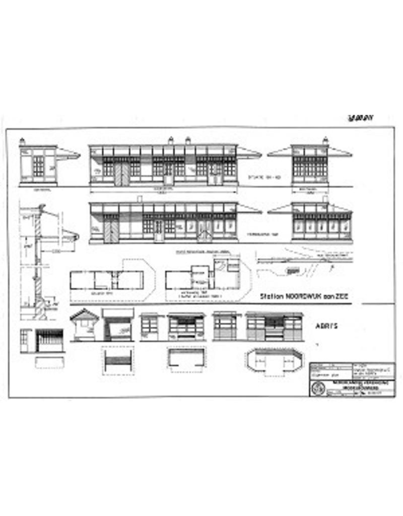 NVM 30.00.011 Station NZH Noordwijk aan Zee und mehrere Unterstände