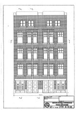 MBT Houses Aelbrechtskade Rotterdam - Construction Drawing Scale 1 : 50 (30.03.002)