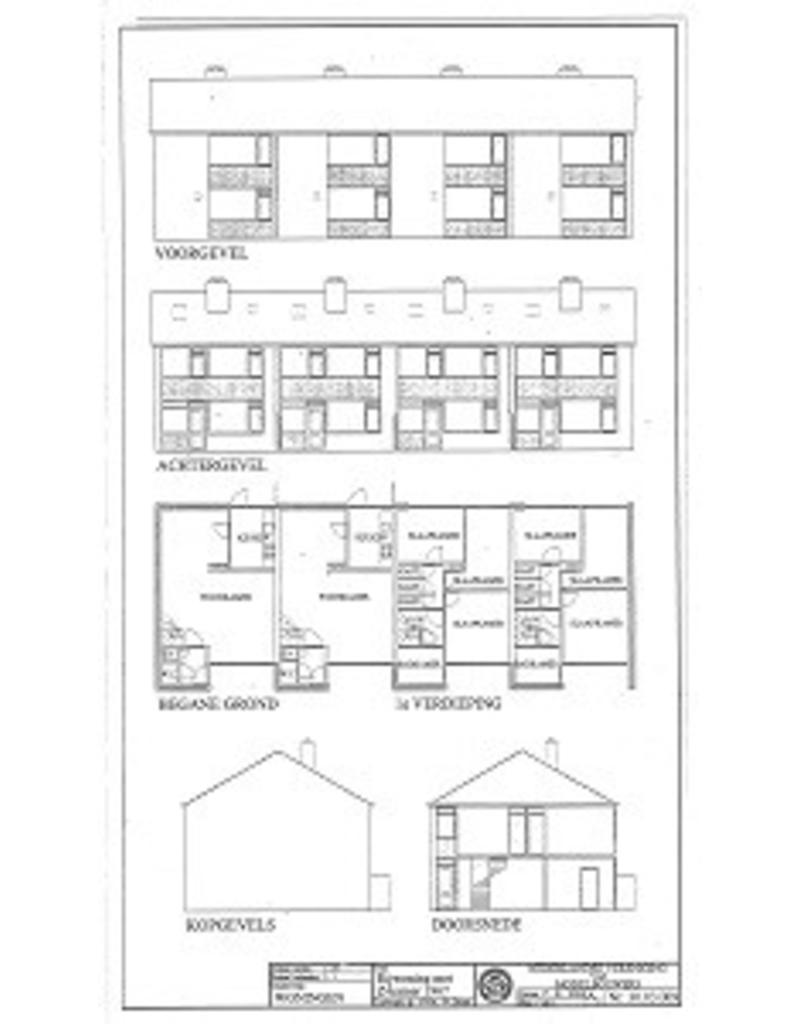 MBT 30.03.009 terraced house with Z-room 1967