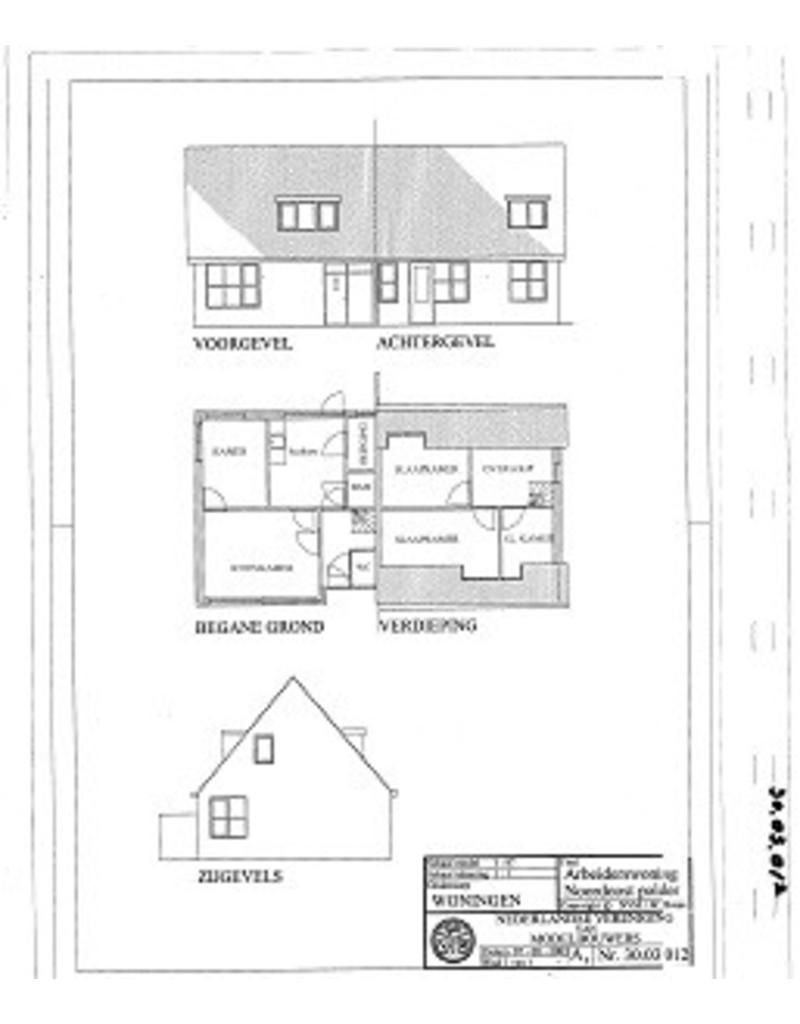 MBT 30.03.012 arbeiderswoning Noordoostpolder