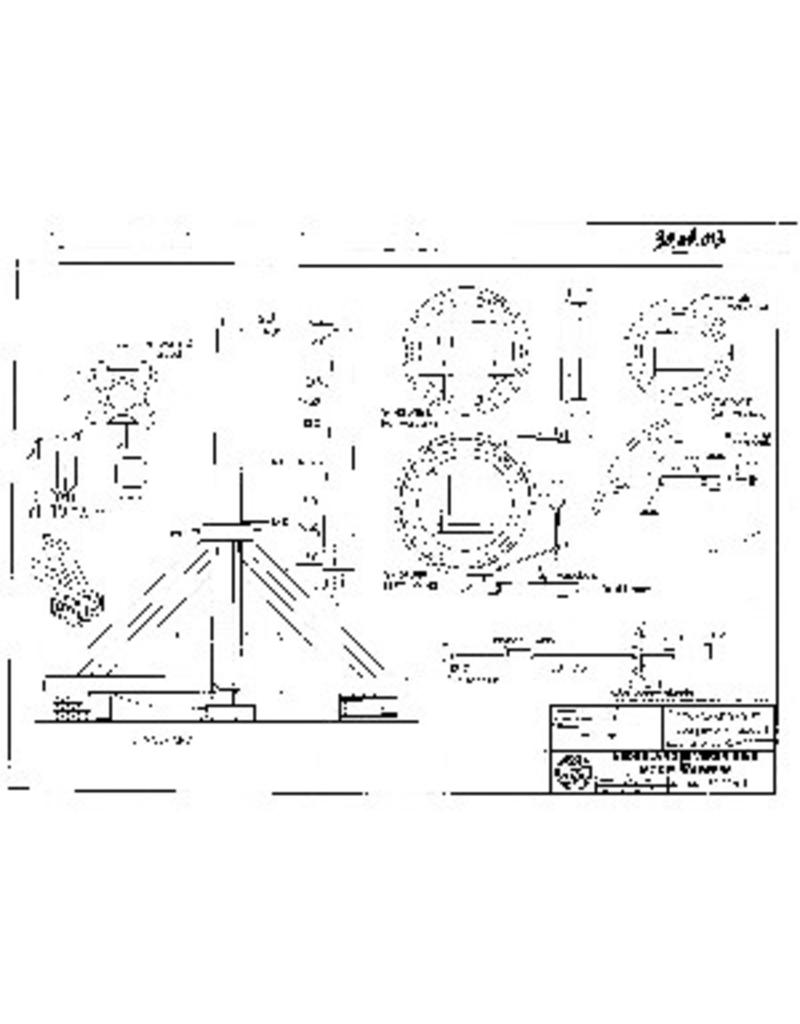 MBT 30.06.013 post mill (cutaway model)