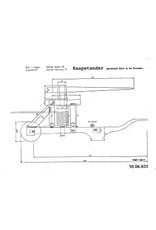 MBT 30.06.025 Spillwinde zum Krühen der Mühle; Schubkarrenmodell; um 1400