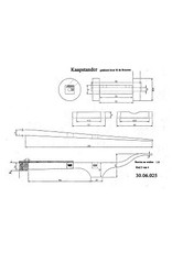 NVM Cape 30.06.025 Ständer für Lauf der Mühle; Schubkarre-Modell; um 1400