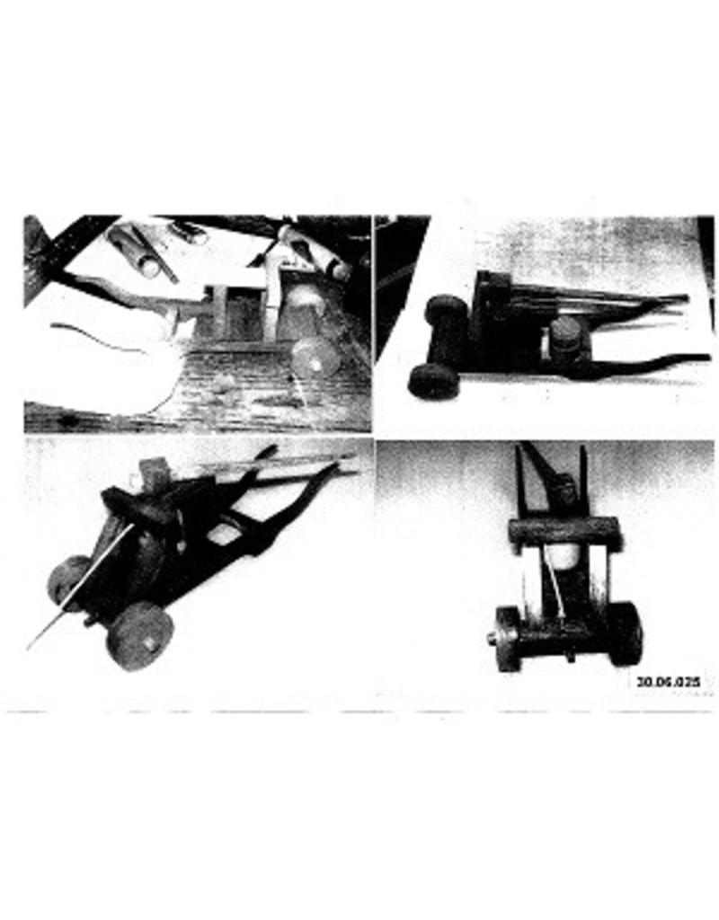 MBT 30.06.025 Capstan for turning the mill; wheelbarrow model; circa 1400