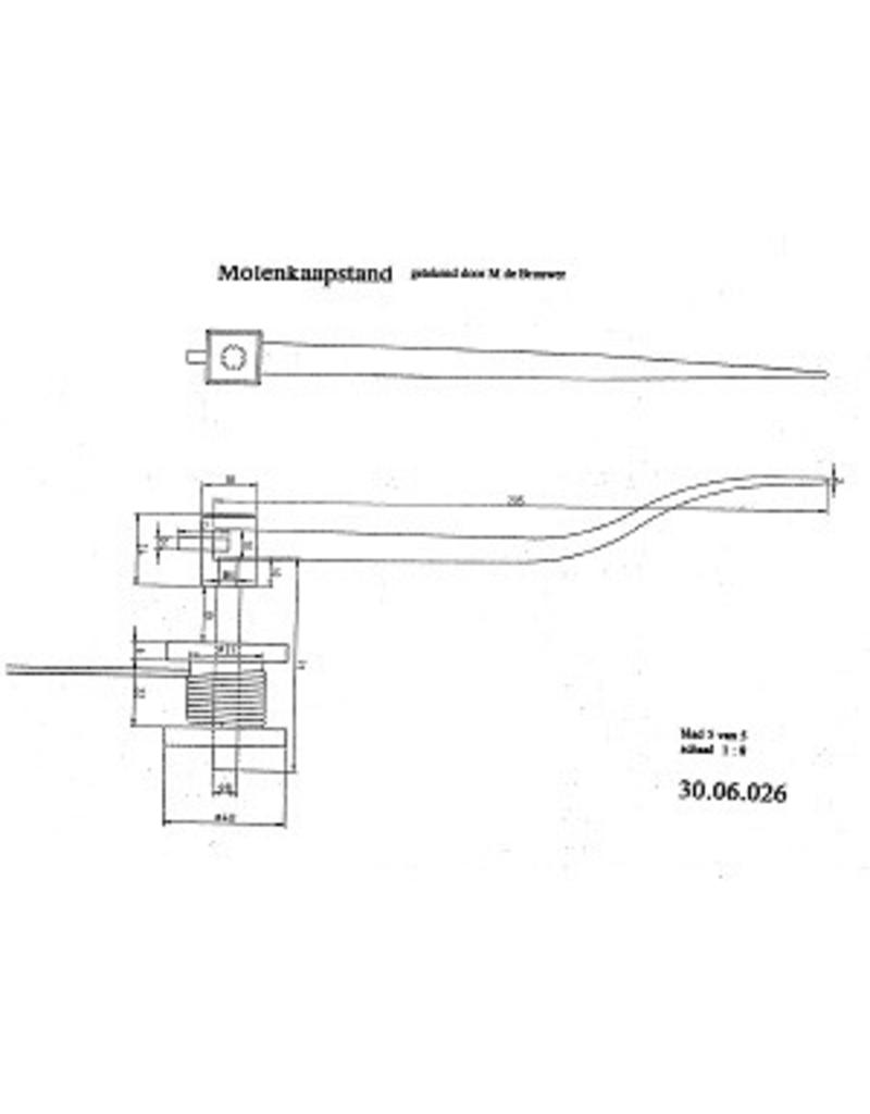 MBT 30.06.026 Gangspill zum Krühen der Mühle; um 1400