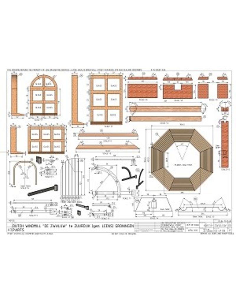 MBT 30.06.028 CD- Galerieholländer "de Zwaluw", in Zuurdijk (Gem.Leens, Groningen)