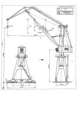 MBT 30.09.026 harbour gantry crane