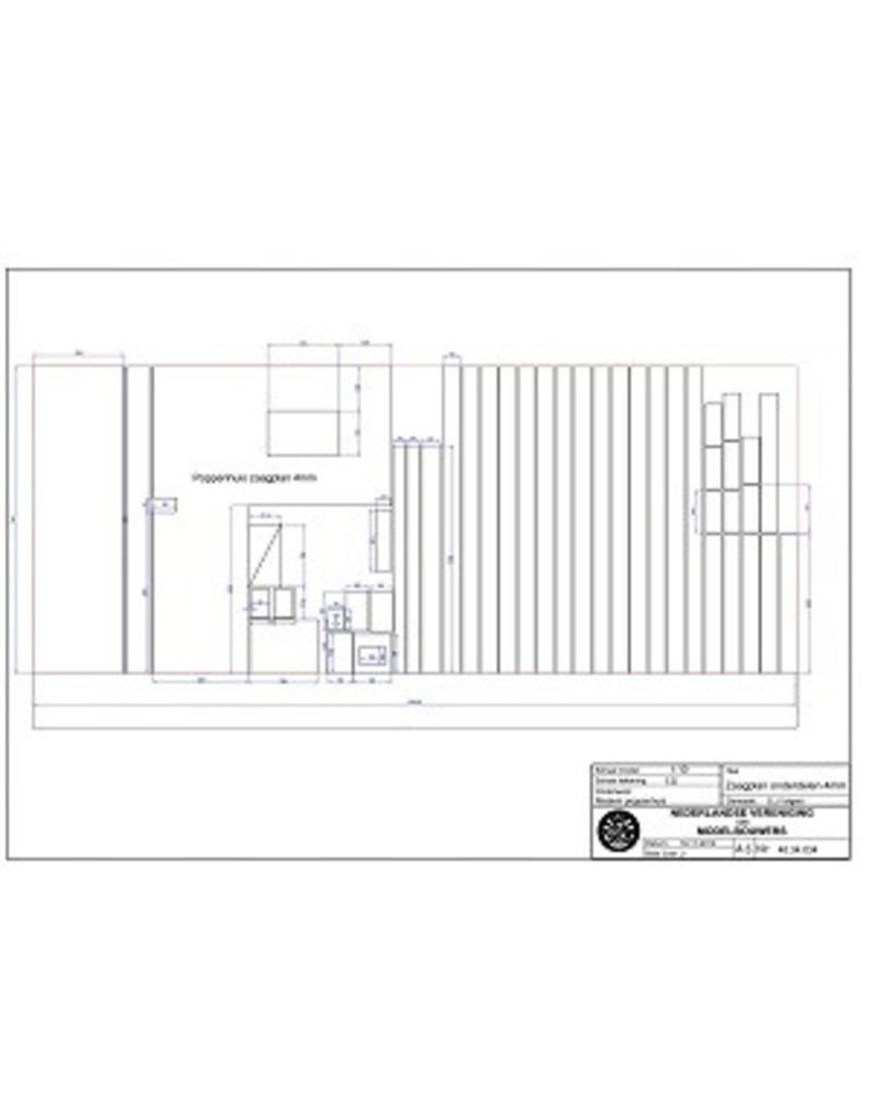 MBT Modernes Puppenhaus - Bauzeichnung Maßstab 1 : 10 (40.35.034)
