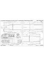 MBT El. 3-Wagen-Zug Typ 1938 Nr. 601-637 für Spur 0 - Bauzeichnung Maßstab 1 : 40 (29.03.061)