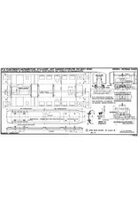 MBT EL. Elektrotriebwagen 2. Klasse mit Gepäckabteil BD 9101-9130 für Spur 0 - Bauzeichnung Maßstab 1 : 40 (29.03.232)
