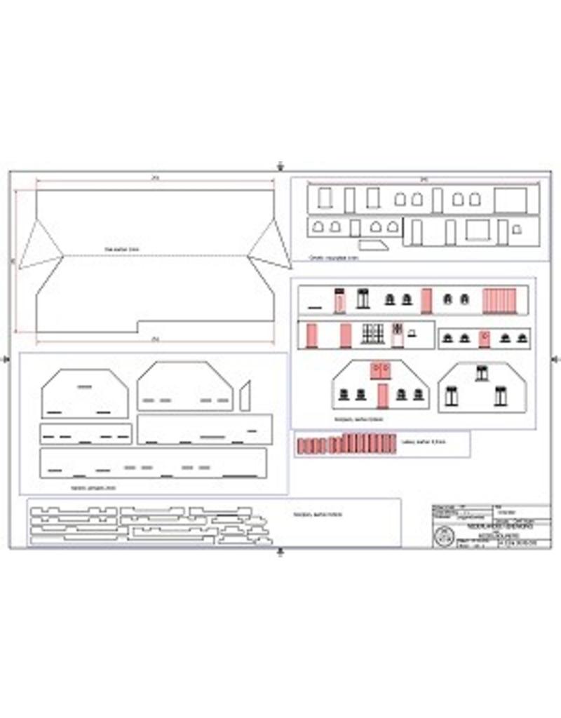 MBT Langgiebelhof - Bauzeichnung Maßstab 1 : 87 (30.06.033)