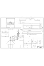 MBT Gartenmühle - Wippmühle - Bauzeichnung Maßstab 1 : 20 (30.06.035)