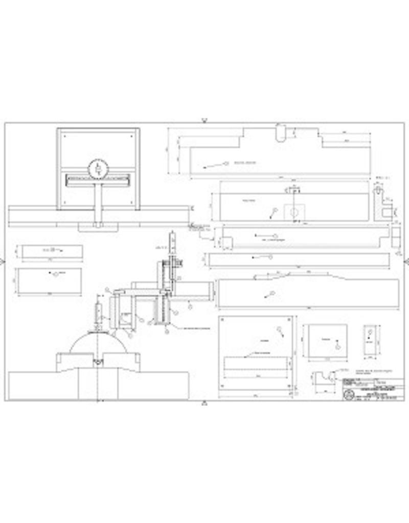 MBT Tuinmolen - Wipwatermolen - Bouwtekening Schaal 1 : 20 (30.06.035)