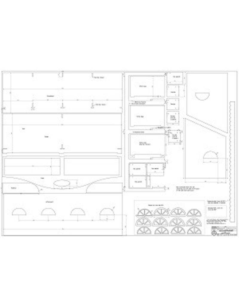 NVM 30.06.036 Paardenstal annex opbergkoffer voor "Schleich"paarden