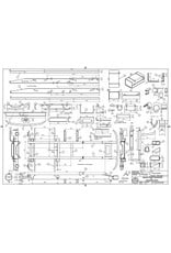 MBT DAF T1500 trekker - Bouwtekening Schaal 1 : 14.5 (40.04.035)