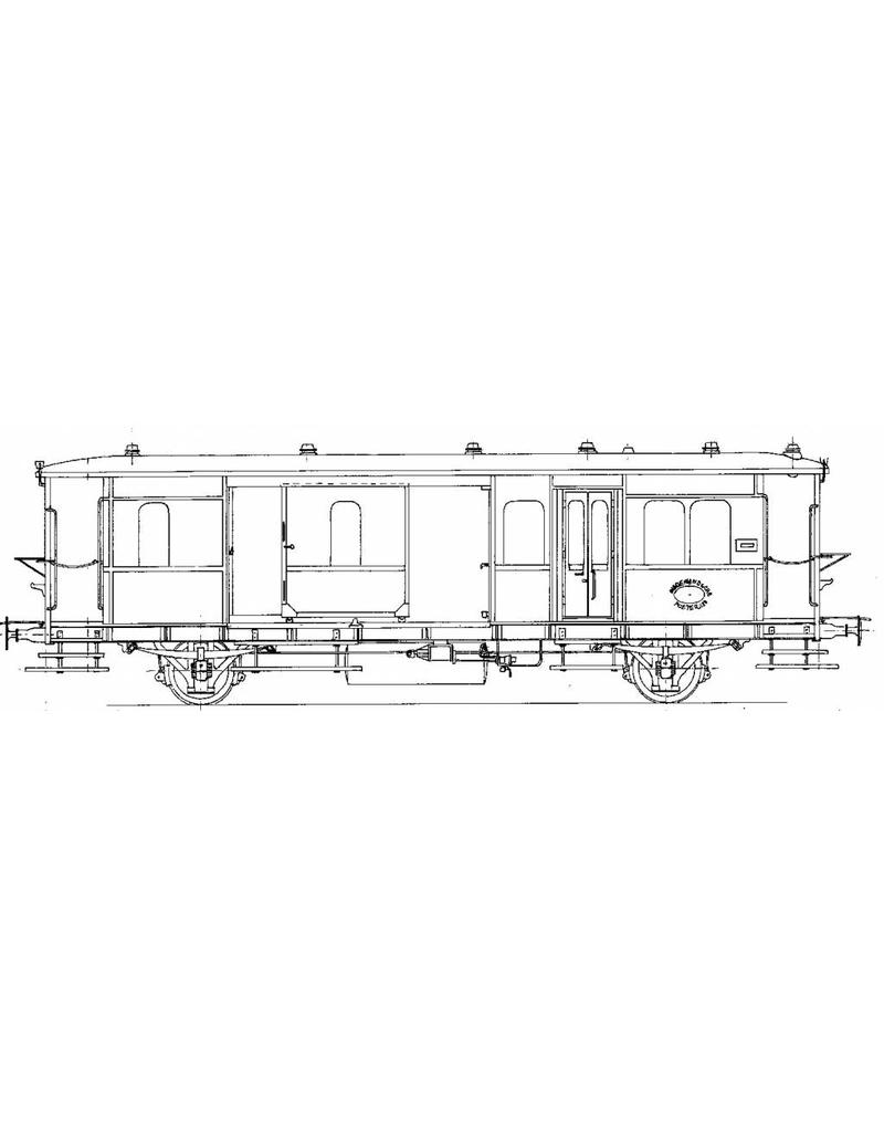 MBT HSM Lokaalspoortrein voor Spoor 0 - Bouwtekening Schaal 1 : XX (20.05.035)