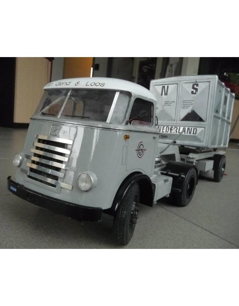MBT DAF T1500 trekker - Bouwtekening Schaal 1 : 14.5 (40.04.035)