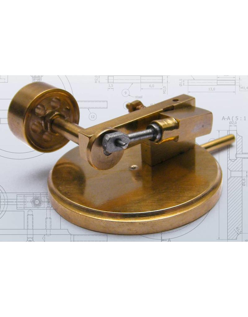 MBT Miniatur oszillierende Dampfmaschine - Bauzeichnung Maßstab 1 : XX (60.01.064)