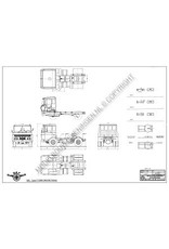 MBT DAF trekker FT 2600 dk(a)310 - Bouwtekening Schaal 1 : 25 (40.04.001)