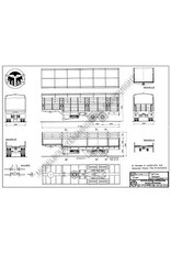 MBT Netam oplegger - Bouwtekening Schaal 1 : 40 (40.04.012)
