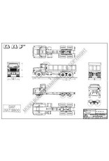 MBT DAF NAT 2817 - Bouwtekening Schaal 1 : 40 (40.04.023)