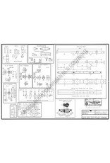 MBT GINAF-truck type 2 M4446-TS 8x8 - Bouwtekening Schaal 1 : 50 (40.04.029)