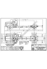MBT Scania-Vabis l56 - Bouwtekening Schaal 1 : 32 (40.04.032)