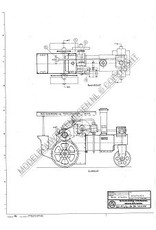 MBT Stoomwals "Bertha" - Bouwtekening Schaal 1 : 12 (40.10.002)