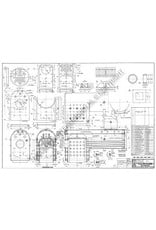 MBT Ransomes, Sims en Jefferies 4 n.h.p stoomtrekker - Bouwtekening Schaal 1 : 6 (40.10.004)