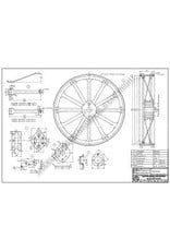 MBT Ransomes, Sims en Jefferies 4 n.h.p stoomtrekker - Bouwtekening Schaal 1 : 6 (40.10.004)