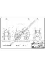 MBT Het Locomobieltje - freelance model - Bouwtekening Schaal 1 : 1 (40.10.006)