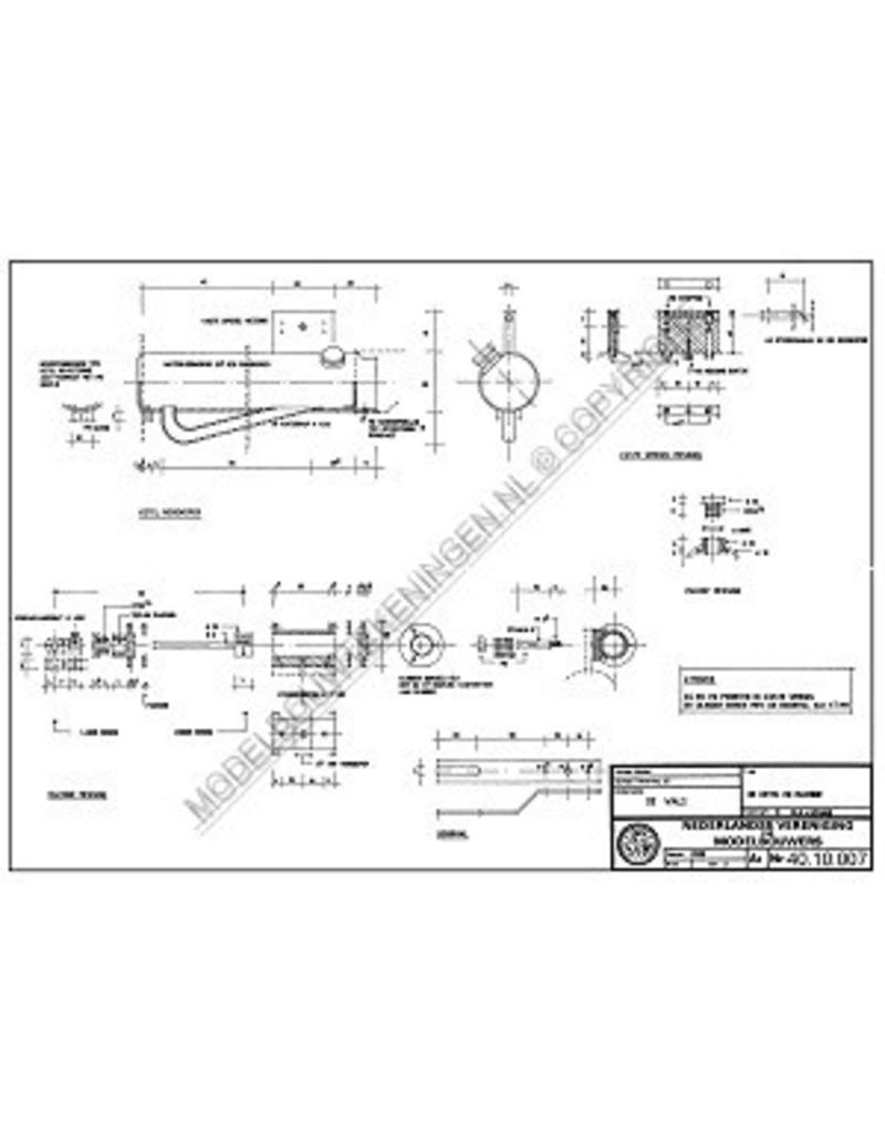 MBT De Wals - free lance model - Bouwtekening Schaal 1 : 1 (40.10.007)