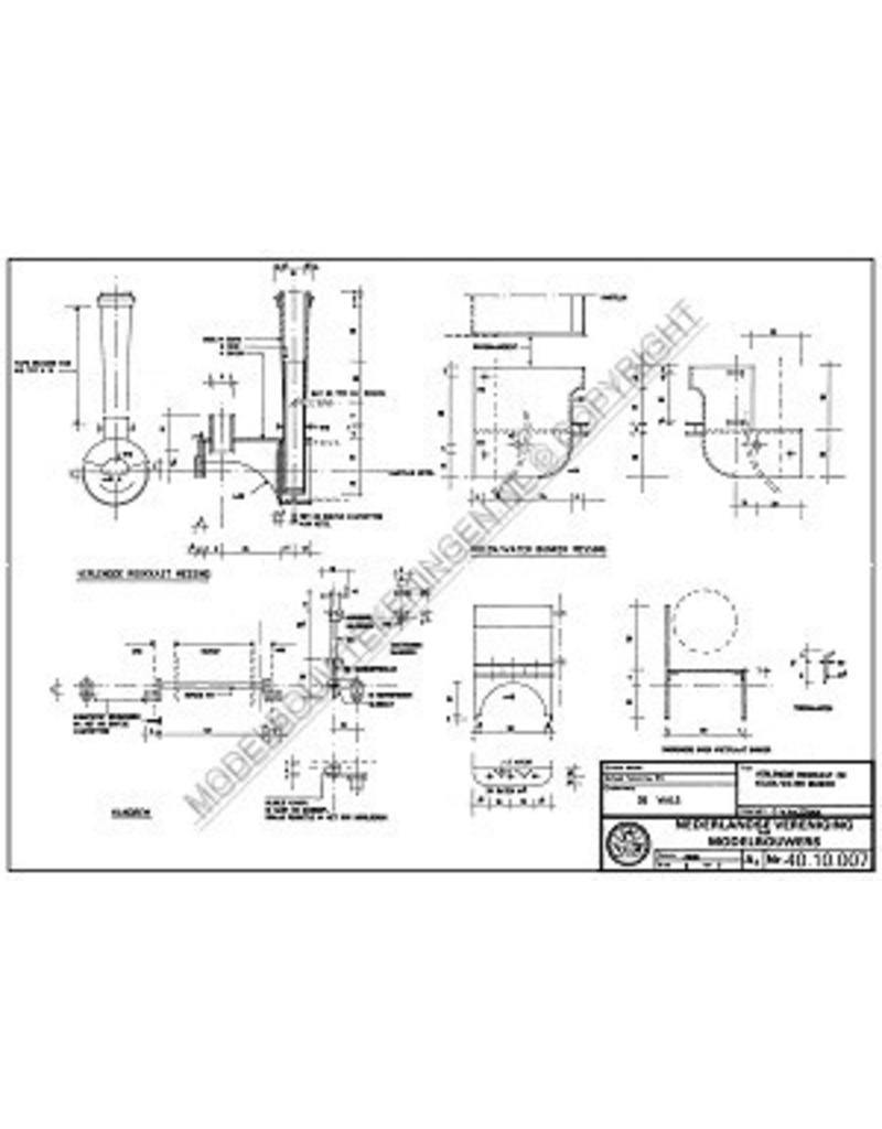 MBT De Wals - free lance model - Bouwtekening Schaal 1 : 1 (40.10.007)